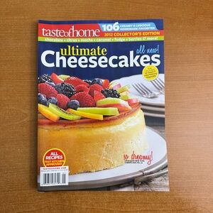 Taste of Home Recipe Collection with Red and Yellow‎ Accents